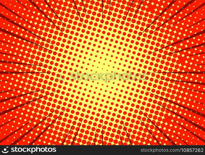 Comic book background vector image