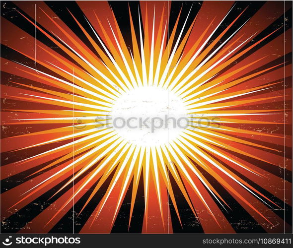 Comic book background vector image