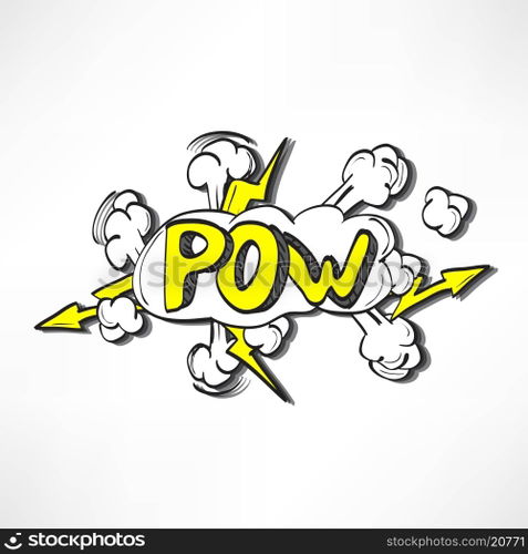 Comic book explosion