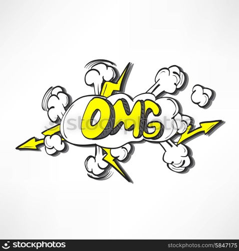 Comic book explosion