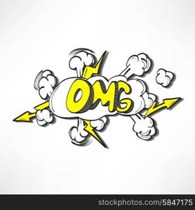 Comic book explosion