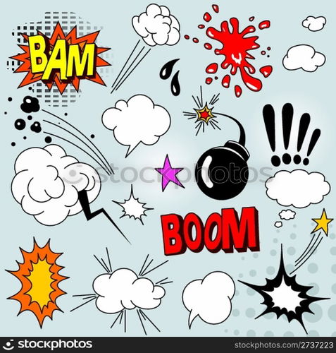 Comic elements