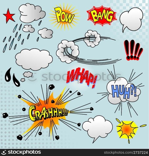 Comic elements