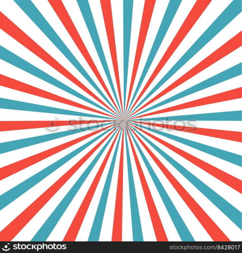 comic light rays background