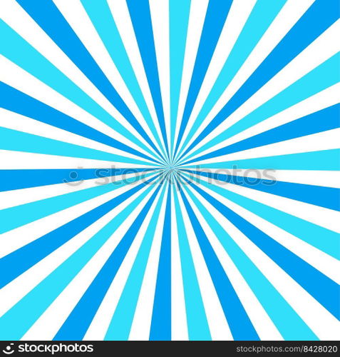 comic light rays background