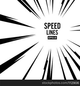 Comic Speed Lines Vector. Explosion Vector Illustration. Square Stamp.. Comic Speed Lines Vector. Explosion Vector Illustration.