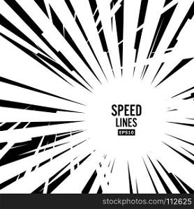 Comic Speed Lines Vector. Graphic Explosion Of Speed Lines. Comic Book Design Element. Manga Speed Frame. Superhero Action.. Comic Speed Lines Vector. Graphic Explosion Of Speed Lines. Comic Book Design Element. Manga Speed Frame. Superhero