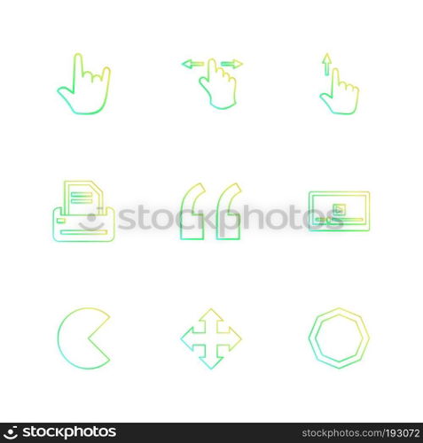 commas  , dot , slash , hands , pointer , arrows , directions , signs , ui , user  interface , technology , code , programming , icon, vector, design,  flat,  collection, style, creative,  icons