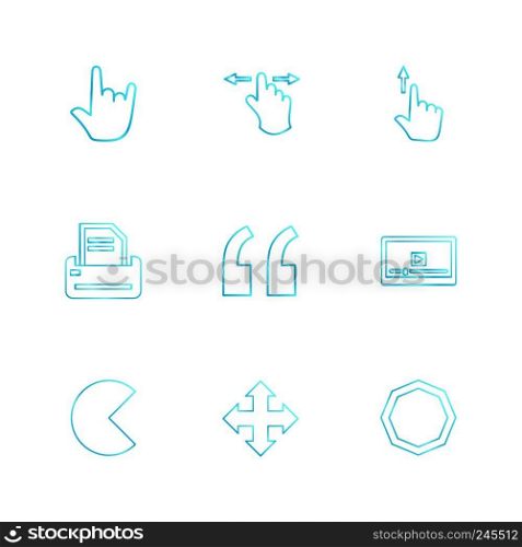commas  , dot , slash , hands , pointer , arrows , directions , signs , ui , user  interface , technology , code , programming , icon, vector, design,  flat,  collection, style, creative,  icons