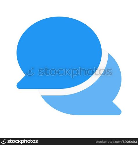 comment bubbles, icon on isolated background
