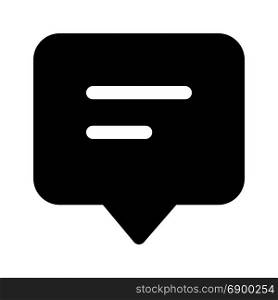 comment chat bubble, icon on isolated background