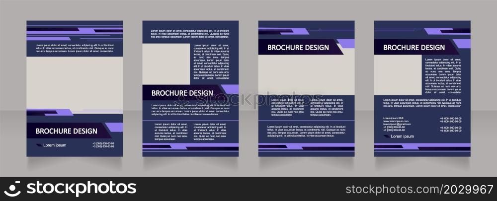 Commercial loans providing blank brochure layout design. Vertical poster template set with empty copy space for text. Premade corporate reports collection. Editable flyer paper pages. Commercial loans providing blank brochure layout design