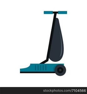 Commercial vacuum cleaner icon. Flat illustration of commercial vacuum cleaner vector icon for web design. Commercial vacuum cleaner icon, flat style