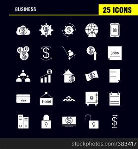 Communication Solid Glyph Icons Set For Infographics, Mobile UX/UI Kit And Print Design. Include: Mic, Recording, Record, Audio, Monitor, Computer, Screen, Share, Collection Modern Infographic Logo and Pictogram. - Vector