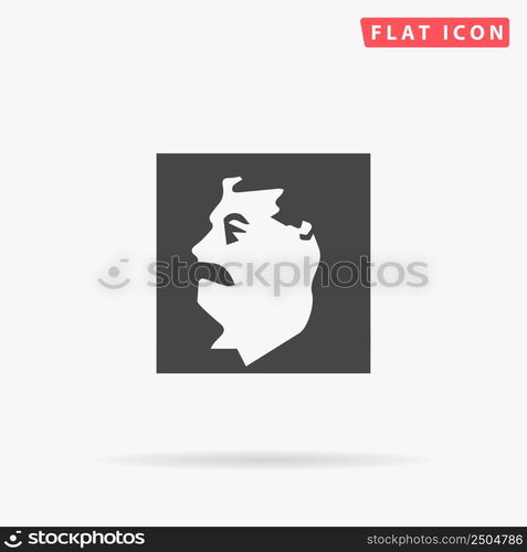 Communist Soviet Union Leader Joseph Stalin flat vector icon. Hand drawn style design illustrations.. Communist Soviet Union Leader Joseph Stalin flat vector icon. Hand drawn style design illustrations