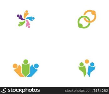 Community care logo template