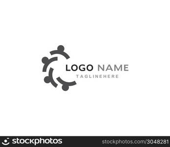 Community care Logo template vector