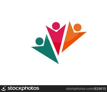 community care Logo template vector icon