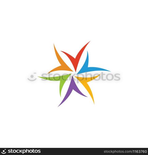Community graphic design template vector isolated illustration