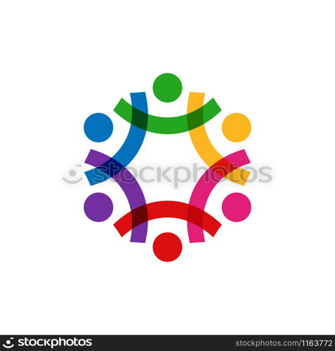 Community graphic design template vector isolated illustration