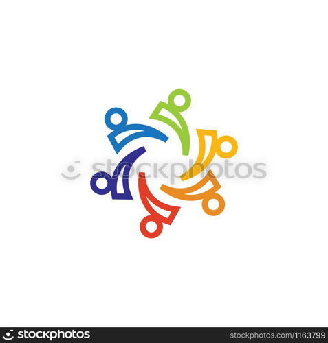 Community graphic design template vector isolated illustration