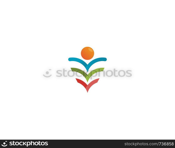 Community people care logo and symbols template