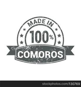 Comoros st&design vector