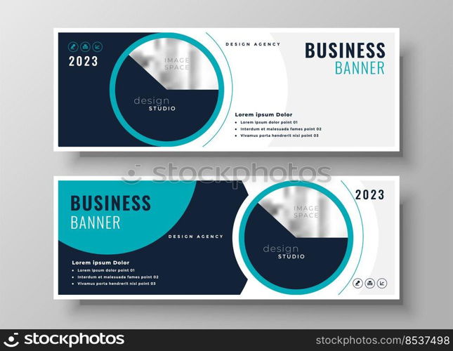 company business banner professional layout design