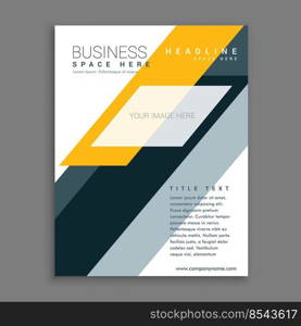 company business brochure template