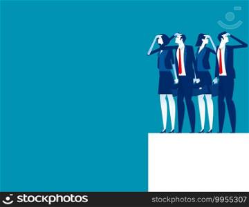 Company economy toward decline stock. Concept business finance and economy vector. Solution, Direction, Flat business cartoon design.  