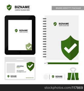 Company mobile app design of tablet and phone vector
