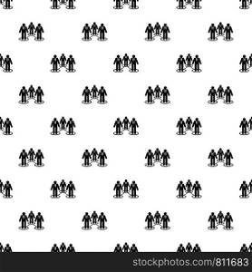 Company pattern seamless vector repeat geometric for any web design. Company pattern seamless vector