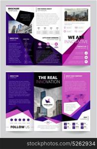 Company Report Flyer Templates. Company report flyer templates on grey background flat isolated vector illustration