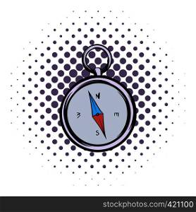 Compass comics icon on a white background. Compass comics icon