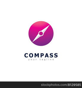 Compass Creative Concept Logo Design Template