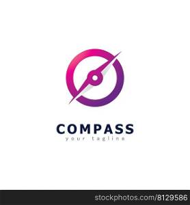 Compass Creative Concept Logo Design Template