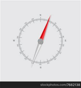 Compass direction icon for web design isolated on white background. Vector Illustration EPS10. Compass direction icon for web design isolated on white background. Vector Illustration