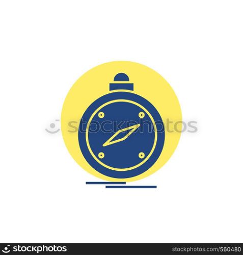 compass, direction, navigation, gps, location Glyph Icon.. Vector EPS10 Abstract Template background