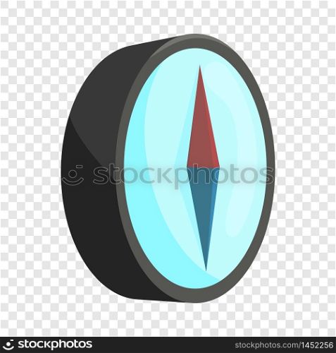 Compass icon. Cartoon illustration of compass vector icon for web design. Compass icon, cartoon style