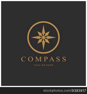 compass icon isolated on background.modern flat compass pictogram,business,marketing,internet concept.trendy simple vector symbol for websitedesign or button to mobile app.logo illustration.