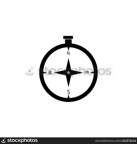 compass icon logo vector design template
