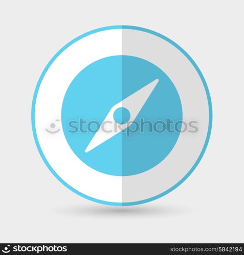 Compass Icon on a white background