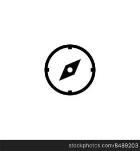 Compass icon vector illustration logo template