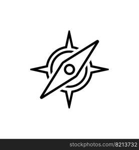 compass icon vector illustration symbol design