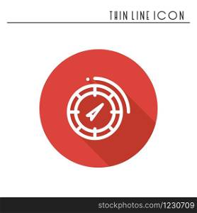 Compass line simple icon. Weather symbols. Windrose. Design element. Template for mobile app, web and widgets. Vector linear icon. Isolated. Flat pictogram sign. Logo illustration. Compass line simple icon. Weather symbols. Windrose. Design element. Template for mobile app, web and widgets. Vector style linear icon. Isolated. Flat pictogram sign. Logo illustration