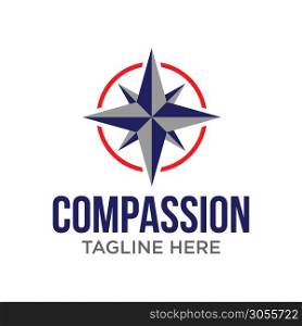 Compass Logo Icon Vector Template