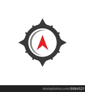 Compass logo images illustration design