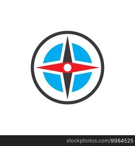 Compass logo images illustration design