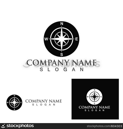 Compass logo signs and symbols