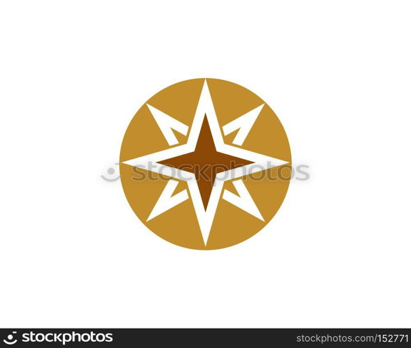 Compass Logo Template vector icon illustration design